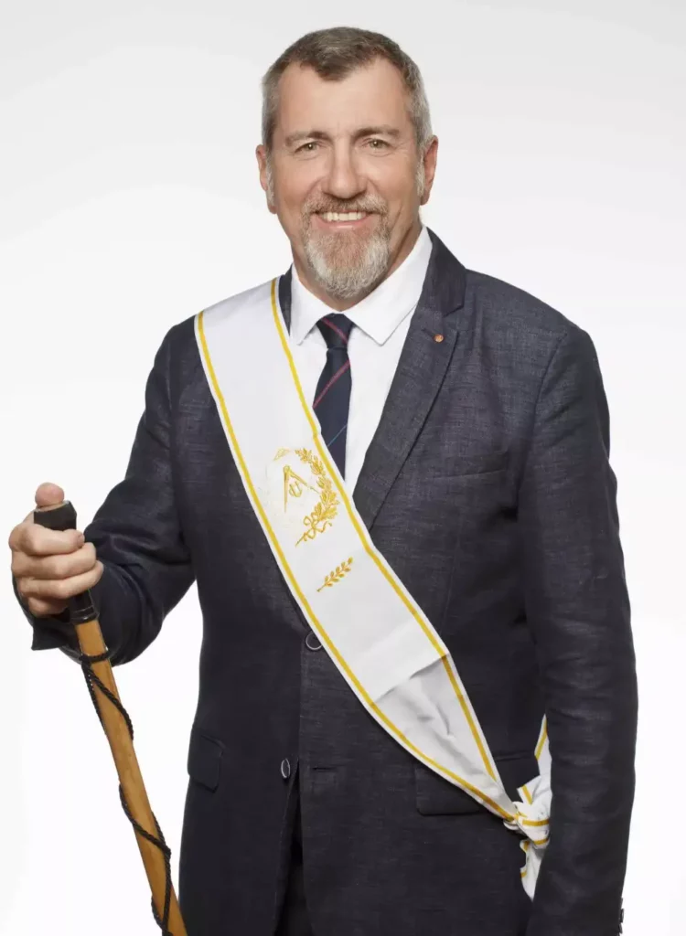 Dominique Saffré Président des compagnons union compagnonnique