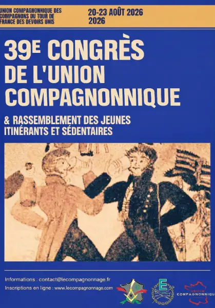 39e congres de l'Union compagnonnique à Versailles